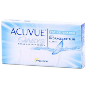 Acuvue Oasys for Astigmatism cyl -0.75  ax10