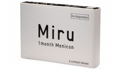 Miru 1month for Astigmatism  cyl -0.75  ax10